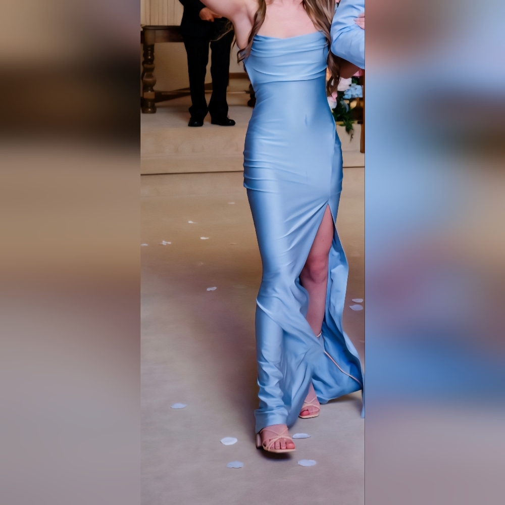 Windsor Light Blue Fog XS Dress